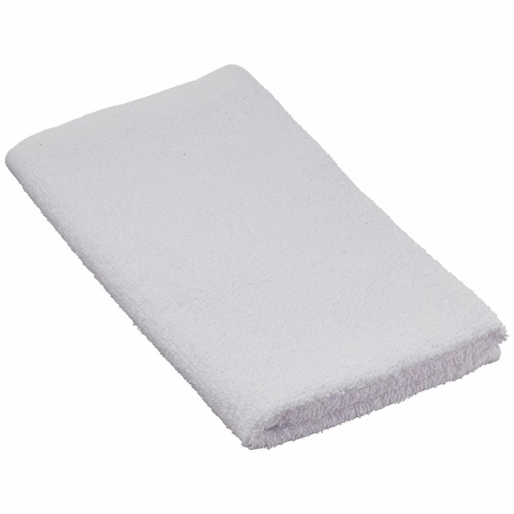 16&#34; x 27&#34; - Terry Hand Towel - 16&#34; x 27&#34; - White - 2.5 lbs/dz