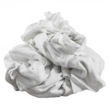 Anchor Wiping Cloth 20-204W-A - White Cotton Flannel Recycled Rags - 50 LB Box